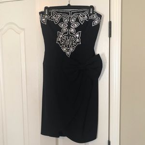 Vintage black and gem dress size 6